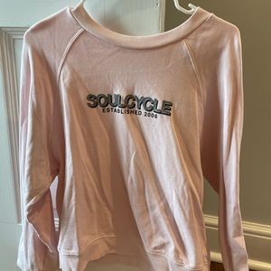 Cropped Soulcycle crewneck